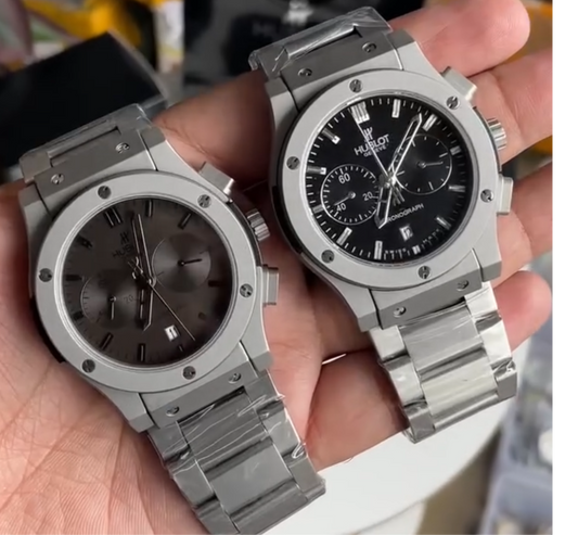 Hublot Big Bang – Silver Chronograph Masterpiece